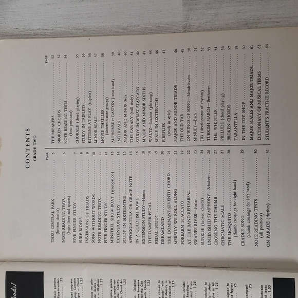 Vintage Michael Aaron Piano Course grade 2, The Modern Approach to Piano Study - Picture 6 of 6